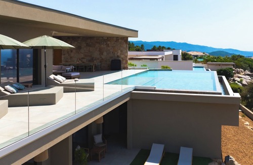 Albitreccia Villa | VILLA A PINNATA 180° panoramic sea view south shore of ajaccio