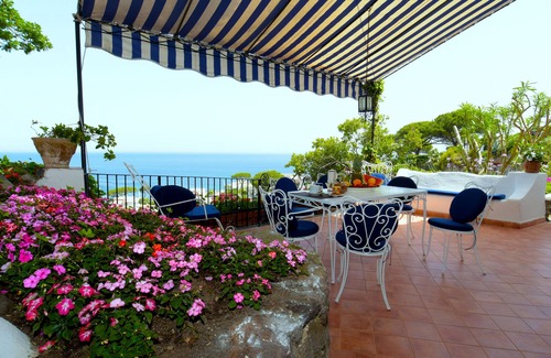Casamicciola Terme Villa | Villa Aglaia Joya Mediterránea con Vista al Mar