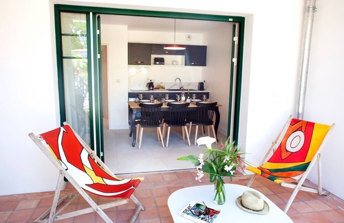 Le Canon Apartamento | Estudio-Clásico-Vista al Jardín-Baño con ducha-2 p. à l'étage