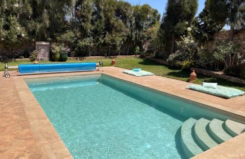 Ghazoua Villa | VILLA ALWAN BARAKA - Sans vis à vis, Piscine chauffée, Hammam, Personnel