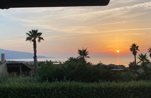 Custonaci Villa | Villa 'Encanto con piscina' con vistas al mar, Wi-Fi y aire acondicionado