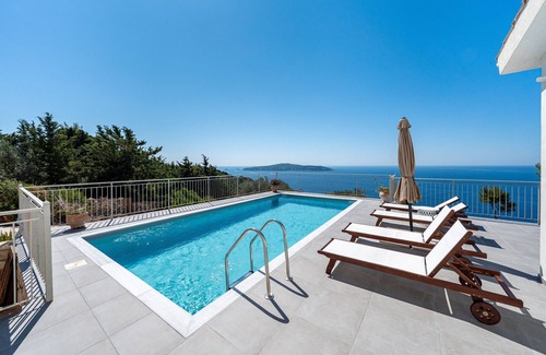Katsimatika Villa | Villa 'Areti' con vistas al mar, Wi-Fi y aire acondicionado