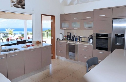 Grand Cul-de-Sac Villa | Villa Au Coeur du Rocher | Ocean View - Located in Fabulous Vitet with Private Pool