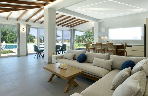 Agios Spyridon Corfu Villa | Villa en Acharávi con 3 habitaciones, capacidad 6