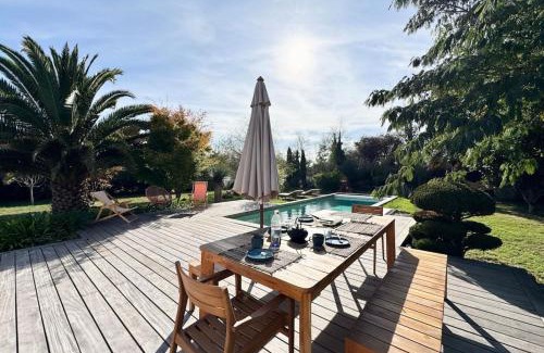 Erdeven Casa | Villa avec piscine - calme absolu 5 min des plages