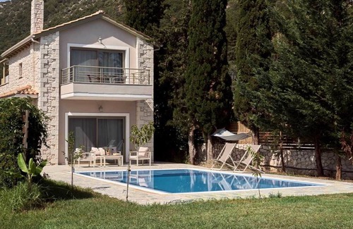 Vlicho Villa | Villa 'Avesta Private Villas - Niovi' con vistas al mar, piscina privada y aire acondicionado
