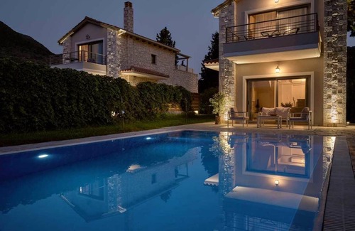 Vlicho Villa | Villa 'Avesta Private Villas - Kallisto' con vistas al mar, piscina privada y aire acondicionado