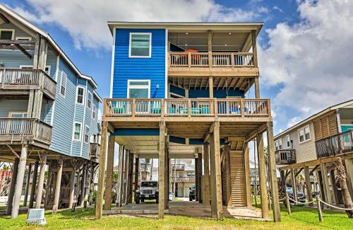 Galveston Casa | Villa Azul Galveston Home Modern and Beachfront!
