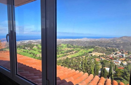 Santa Brígida Apartamento | 'Villa bandama golf Valleseco-09' with sea views, Wi-Fi and air conditioning