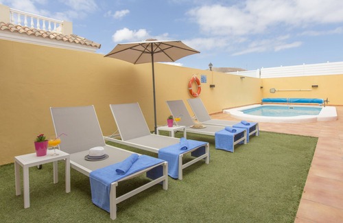 Geafond Villa | VILLA"BELLA LUCIA 1" PISCINA CLIMATIZADA PRIVADA,WÍFI, BARBACOA,TV SATÉLITE
