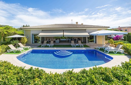 Marratxí Villa | Villa Bellviure in Palma con vistas a la montaña, piscina privada, terraza y Wi-Fi