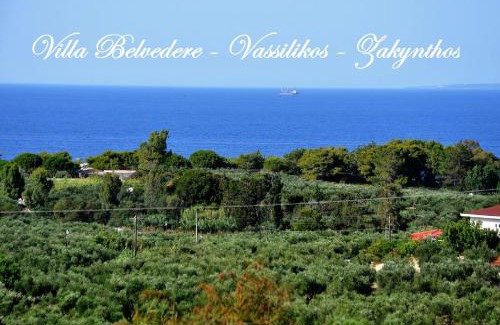 Ano Vasilikos Apartamento | Villa Belvedere - Panoramic Sea View apts