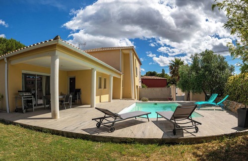 Montpeyroux Villa | Villa entre mar y matorral, en el corazón de Herault