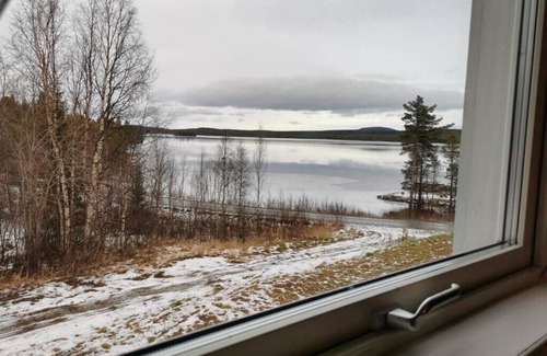 Arjeplog Municipality Apartamento | Villa Björklund mit Seeblick in der Natur