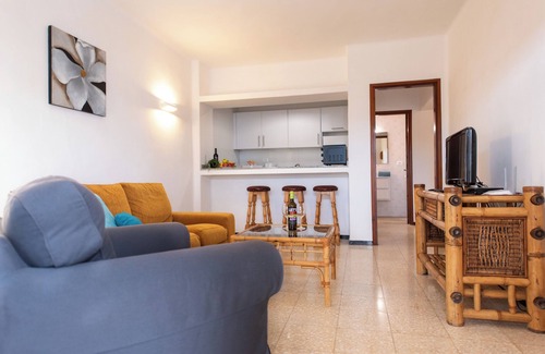 Charco del Palo Apartamento | Villa Blanca 2, FKK - Lanzarote, Charco del Palo, Schönes Schwimmbad