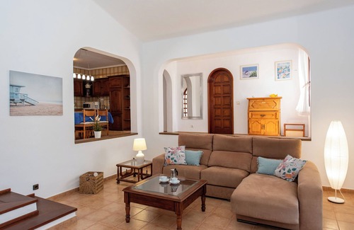 Charco del Palo Apartamento | Villa Blanca, FKK Apartment Nr. 1 in Charco del Palo mit Schwimmbad, Meernähe