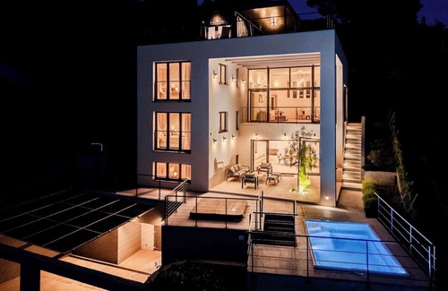 Nerezise Villa | Villa Blue Horizon- Beautiful modern beach house -100m from sea