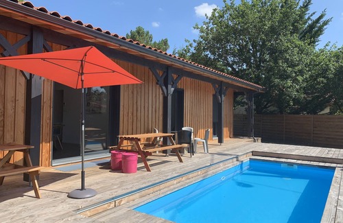 Lanton Casa | VILLA BOIS ESPRIT BASSIN