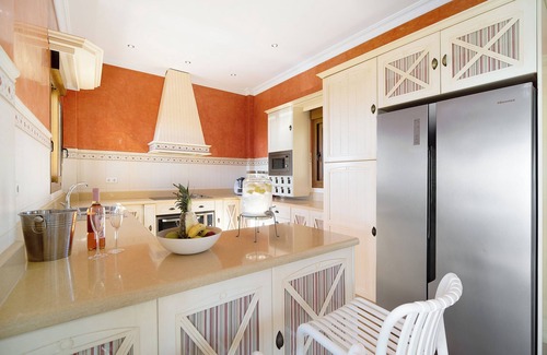 Chiclana de la Frontera Villa | Villa "Carolina Beach House" con vistas al mar, 2 terrazas privadas y Wi-Fi