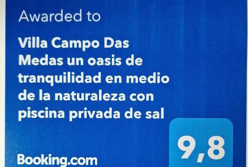 Gondomar Villa | Villa Campo Das Medas , en medio de la naturaleza con piscina privada de sal