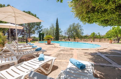 Son Sardina Villa | Villa 'Cas Moliner' con vistas a la montaña, Wi-Fi y aire acondicionado