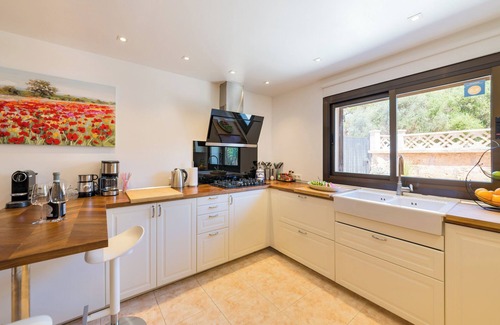 Badia Blava Villa | Villa Casa Kristel Mallorca con piscina en el segundo línea del mar