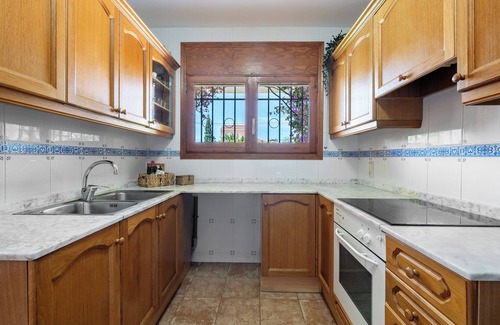 Les Tres Cales Villa | Chalet a Pie Cala Forn con Piscina, con piscina privada, terraza y Wi-Fi