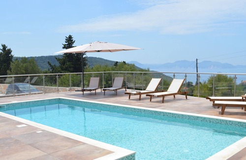 Markoulata Villa | Villa Cleopatra sunset view
