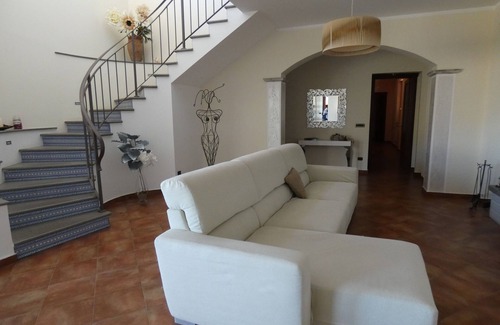 San Giorgio Villa | Villa con vista sulle Isole Eolie