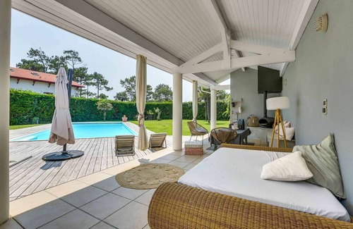 Capbreton Casa | A mitad de camino a la comodidad Villa entre la playa y el centro de la ciudad