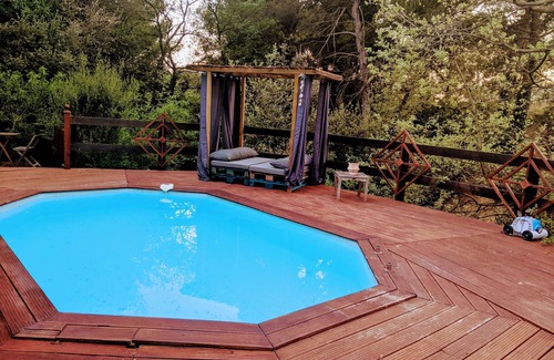 Villelaure Villa | Villa en esquina del paraíso casa con piscina
