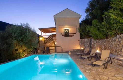 Sivota Villa | Villa Cristina - Charming Villa with Stone and Wood Elements in Sivota Bay