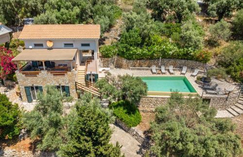 Sivota Villa | Villa Cristina - Charming Villa with Stone and Wood Elements in Sivota Bay