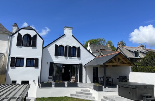Morgat Casa | VILLA, Crozon - Morgat sea view near beach and shops. Jaccuzi