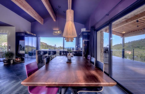 Sari-Solenzara Villa | Villa D'architecte Comme un nid D'aigle en Pleine Nature Entre mer et Montagne