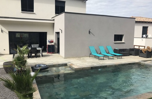 Murviel-les-Montpellier Casa | Villa DE Vacances Avec Piscine