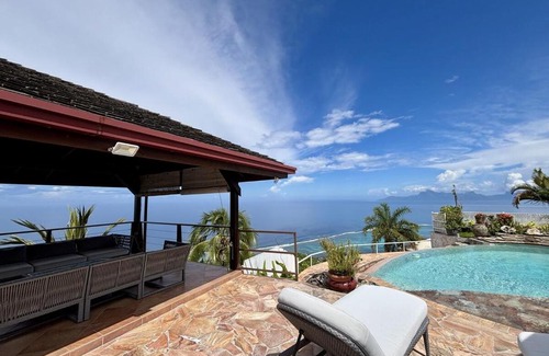 Punaauia Casa | Villa Deep Blue Poerava with pool