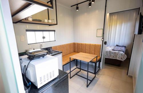 Ahu Apartamento | Villa Dei Colori Studio 2 com Wi-Fi prático e moderno tudo novo