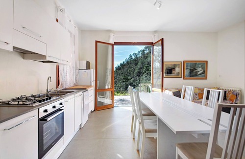 Bonassola Villa | "Villa Del Sole" con vistas al mar, jardín y terraza