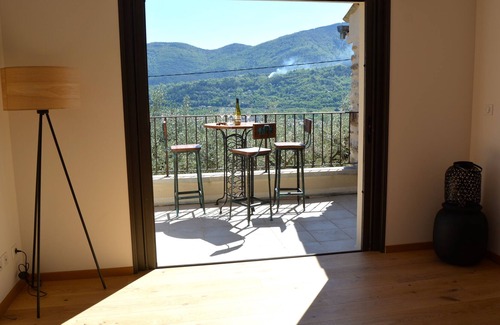 Nyons Villa | Villa des Tuillères, vista panorámica de Nyons