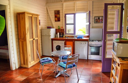 Bas Vent Villa | Villa Deshaies, 6 personas, a 300 m de la playa de Fort Royal.