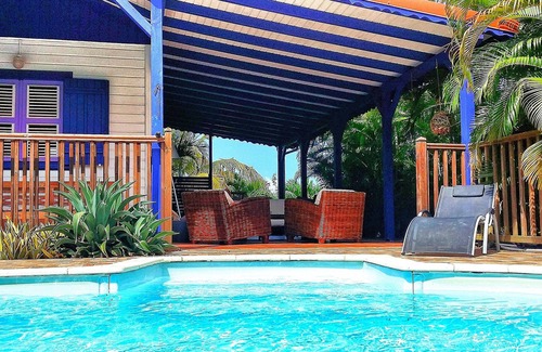 Bas Vent Villa | Villa Deshaies, 6 personas, a 300 m de la playa de Fort Royal.