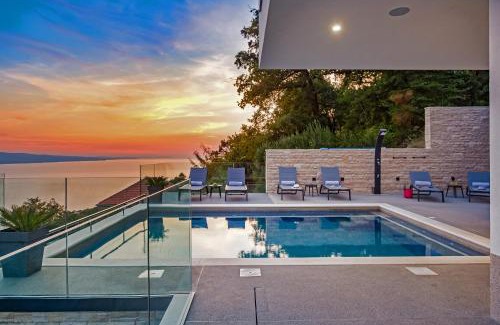 Celina Villa | Villa Dispet, sea view, pool, jacuzzi, sauna, cinema