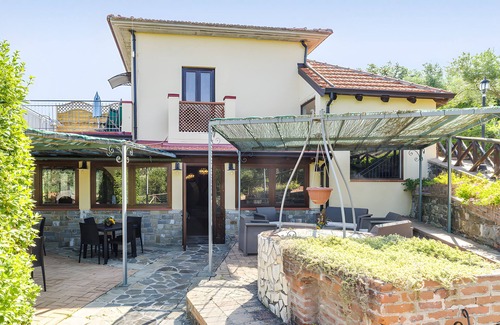 Stella Cilento Villa | Villa 'Don Elio Con Spa Privata' con vistas a la montaña, Wi-Fi y aire acondicionado
