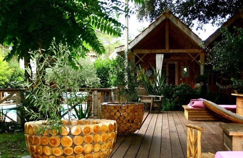 Lacanau-Ocean Casa | Villa "Douceur Exotique" with swimming pool for 12 people between lake and ocean