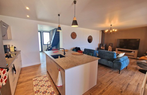 Cleder Casa | Villa du Port, 8 Personnes, Accès Direct à la Plage, vue Panoramique