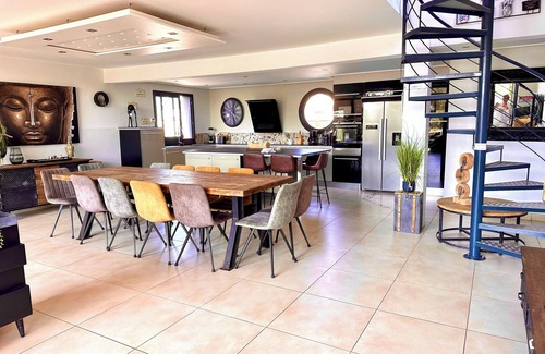 Santec Villa | VILLA DE LUJO DE PIE 14 PISC INT 29 ° ROSCOFF 100M VISTA AL MAR Y PLAYA SURF