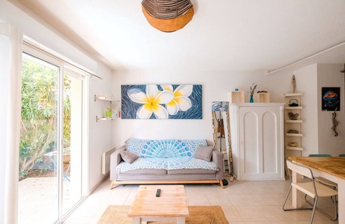 Santa-Maria-Poggio Casa | Villa DUPLEX 65m2 with garden/Pool 500m Beach