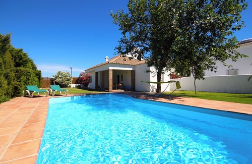 Los Caños de Meca Casa | VILLA EL ACEBUCHE JUNTO A LA PLAYA