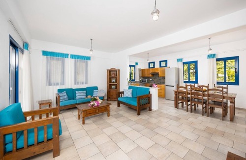 Agios Georgios Pegeias Villa | Villa Ermis - Tres Habitaciones Villa, Capacidad 7